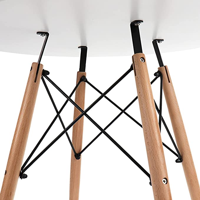 MDFWHTT,  Modax, Round Table - White