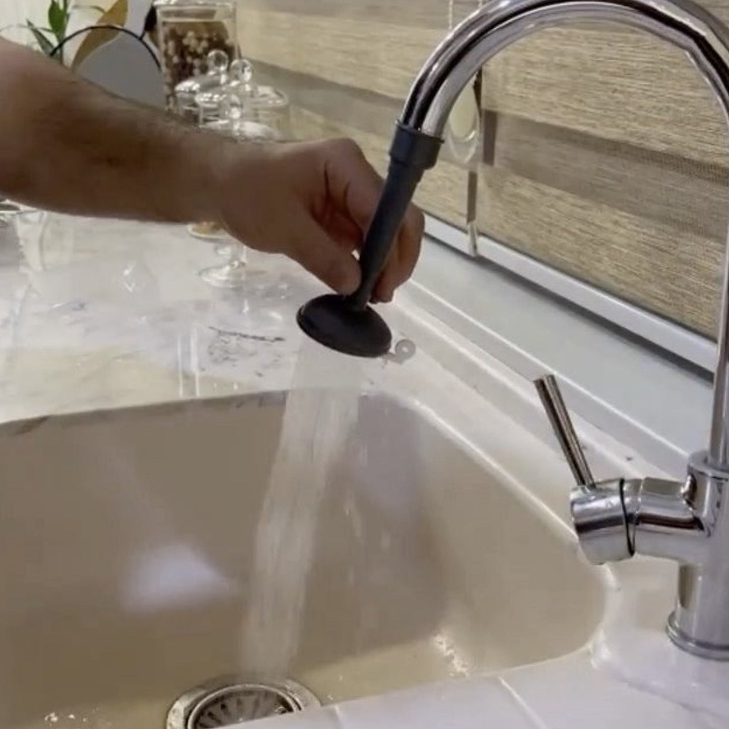 GP144, 2 Way Plastic Elite Shower Tap