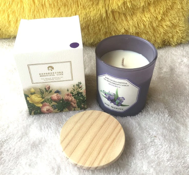 TC029, Expressions Beautiful Life Lidded Jar Scented Candle